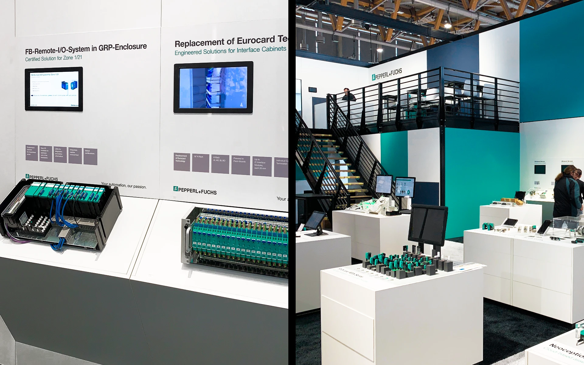 xzy – Pepperl+Fuchs – Messestand