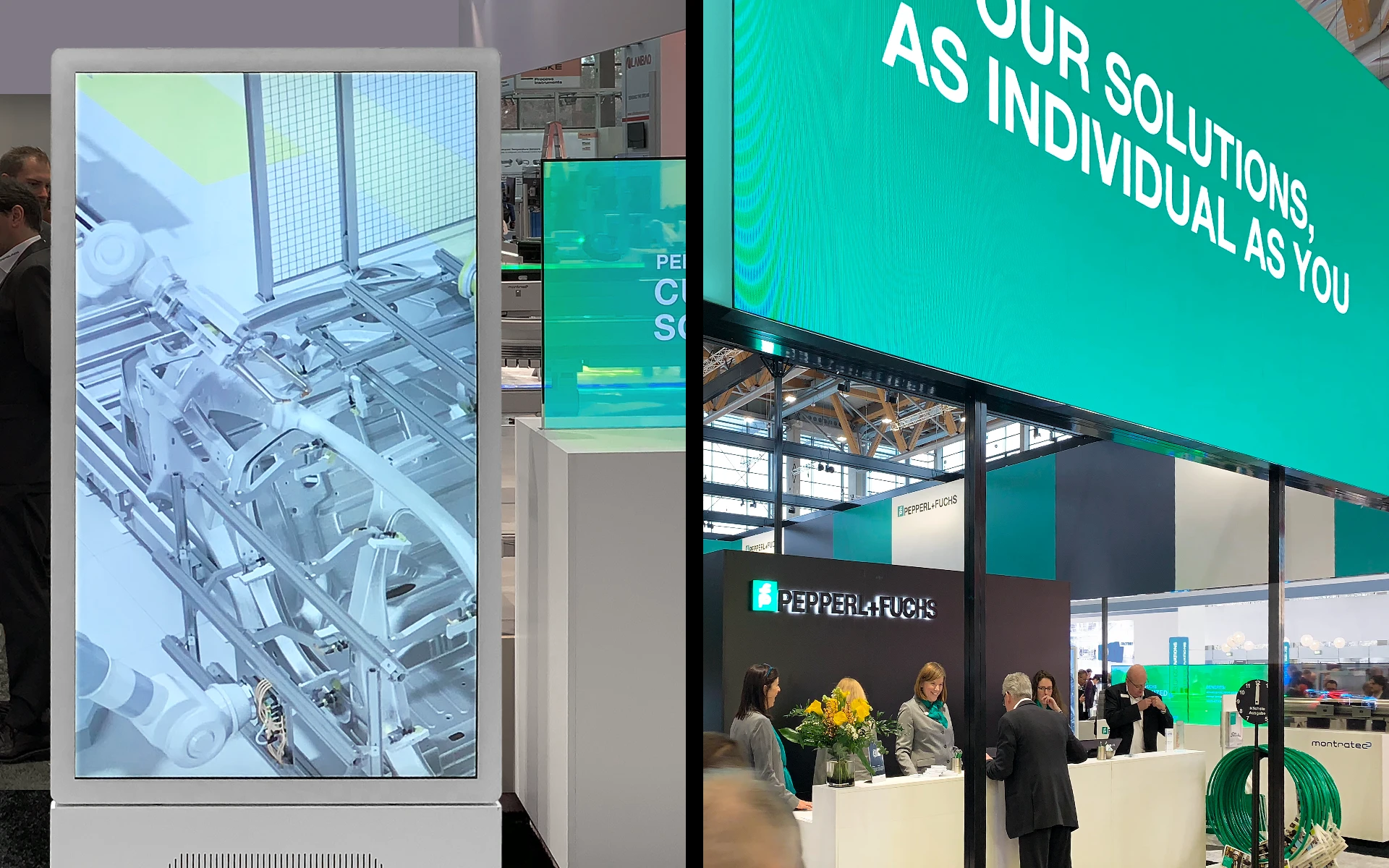 xzy – Pepperl+Fuchs – Messestand