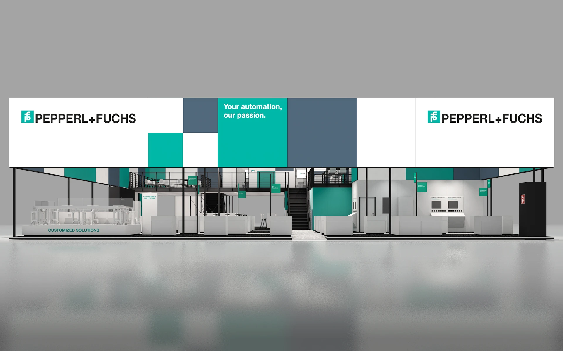 xzy – Pepperl+Fuchs – Messestand